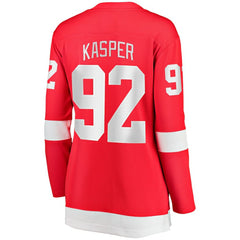 NHL Marco Kasper Detroit Red Wings Fanatics Women's Home Breakaway Jersey - Red