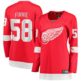 NHL Emmitt Finnie Detroit Red Wings Fanatics Women's Home Breakaway Jersey - Red