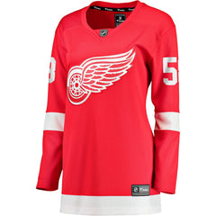 NHL Emmitt Finnie Detroit Red Wings Fanatics Women's Home Breakaway Jersey - Red