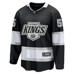 NHL Quinton Byfield Los Angeles Kings Fanatics Home Breakaway Jersey - Black