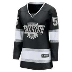 NHL Quinton Byfield Los Angeles Kings Fanatics Women's Home Breakaway Jersey - Black