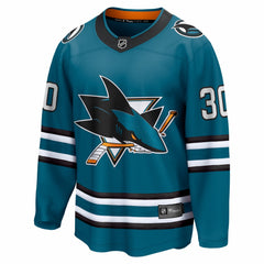 NHL Yaroslav Askarov San Jose Sharks Fanatics Home Breakaway Jersey - Teal