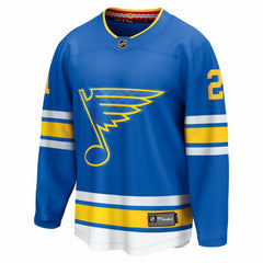 NHL Jimmy Snuggerud St. Louis Blues Fanatics Home Breakaway Jersey - Blue