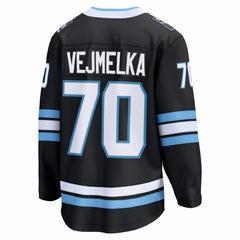 NHL Karel Vejmelka Utah Mammoth Fanatics Home Breakaway Jersey - Black