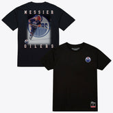 NHL Mark Messier Edmonton Oilers Mitchell & Ness Photo T-Shirt - Black