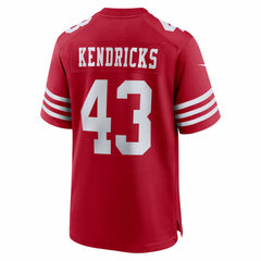 NFL Eric Kendricks San Francisco 49ers Team Game Jersey - Scarlet