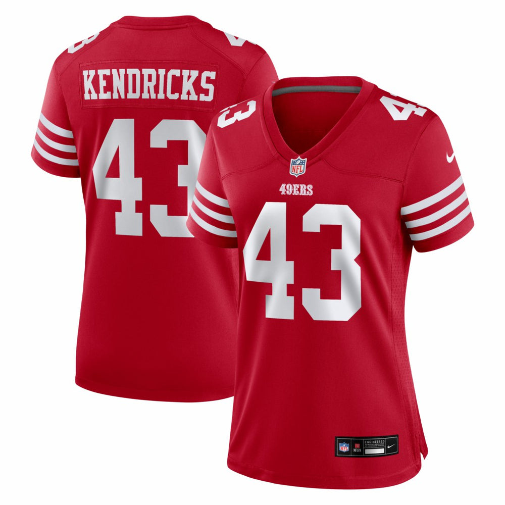 NFL Eric Kendricks San Francisco 49ers Women's Game Jersey - Scarlet