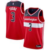 NBA Trae Young Washington Wizards Unisex Swingman Jersey - Icon Edition - Red