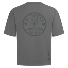 USMNT Levelwear Luxe Signature Knit Transit T-Shirt Gray