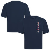 USMNT Levelwear Luxe Signature Knit Timeline T-Shirt Navy sale