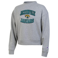Jacksonville Jaguars Champion Women's Triumph Tri-Blend Sweatshirt Gray
