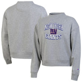 New York Giants Champion Women's Triumph Tri-Blend Sweatshirt Gray