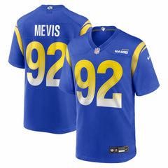 NFL Harrison Mevis Los Angeles Rams Team Game Jersey - Royal