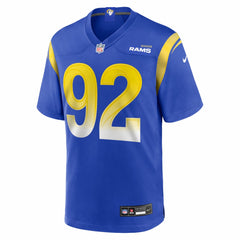 NFL Harrison Mevis Los Angeles Rams Team Game Jersey - Royal