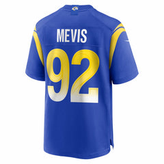NFL Harrison Mevis Los Angeles Rams Team Game Jersey - Royal