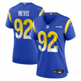 NFL Harrison Mevis Los Angeles Rams Women's Team Game Jersey - Royal