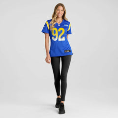 NFL Harrison Mevis Los Angeles Rams Women's Team Game Jersey - Royal