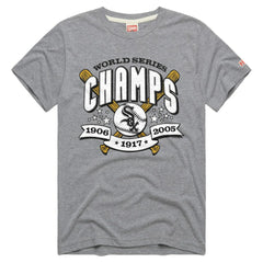 Chicago White Sox Homage Tri-Blend Hyperlocal T-Shirt - Gray T-shirts