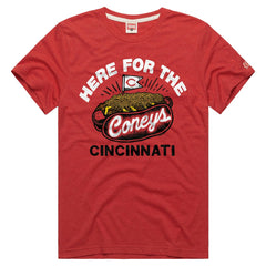 Cincinnati Reds Homage Tri-Blend Hyperlocal T-Shirt - Red T-shirts
