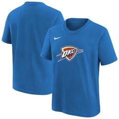 Oklahoma City Thunder Youth Team Essential Logo T-Shirt Blue