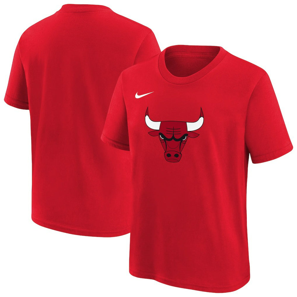 Chicago Bulls Youth Team Essential Logo T-Shirt Red