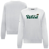 NHL Minnesota Wild Levelwear Women's Yvette Big Script Tri-Blend Sweatshirt - White