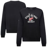 NHL Detroit Red Wings Levelwear Women's Yvette Limelight Big Letter Sweatshirt - Black