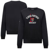 NHL Florida Panthers Levelwear Women's Yvette Limelight Big Letter Sweatshirt - Black