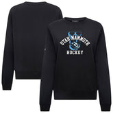 NHL Utah Mammoth Levelwear Women's Yvette Limelight Big Letter Sweatshirt - Black