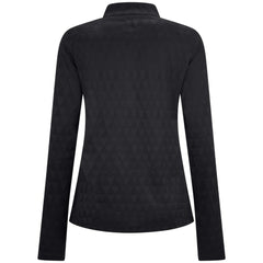 NHL Florida Panthers Levelwear Women's Spike Raglan Quarter-Zip Top - Black