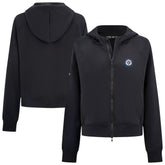 NHL Winnipeg Jets Levelwear Women's Judd Raglan Full-Zip Hoodie - Black
