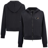 NHL Philadelphia Flyers Levelwear Women's Judd Raglan Full-Zip Hoodie - Black