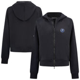 NHL Tampa Bay Lightning Levelwear Women's Judd Raglan Full-Zip Hoodie - Black