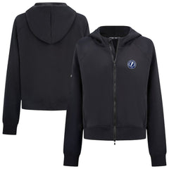 NHL Tampa Bay Lightning Levelwear Women's Judd Raglan Full-Zip Hoodie - Black