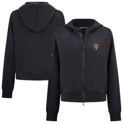 NHL Florida Panthers Levelwear Women's Judd Raglan Full-Zip Hoodie - Black