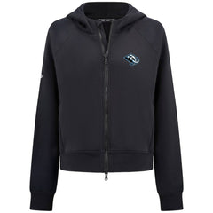 NHL Utah Mammoth Levelwear Women's Judd Raglan Full-Zip Hoodie - Black
