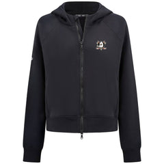 NHL Anaheim Ducks Levelwear Women's Judd Raglan Full-Zip Hoodie - Black