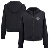 NHL Los Angeles Kings Levelwear Women's Judd Raglan Full-Zip Hoodie - Black