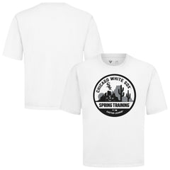 Chicago White Sox Levelwear Spring Training Badge Luxe Signature Knit T-Shirt - White T-shirts