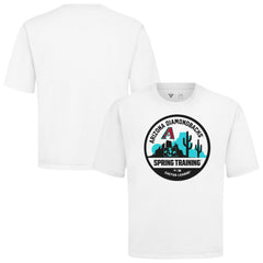 Arizona Diamondbacks Levelwear Spring Training Badge Luxe Signature Knit T-Shirt - White T-shirts