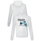 Miami Marlins Levelwear Sunrise Relay Hoodie - White Hoodies