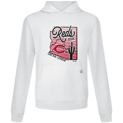 Cincinnati Reds Levelwear Sunrise Relay Hoodie - White Hoodies