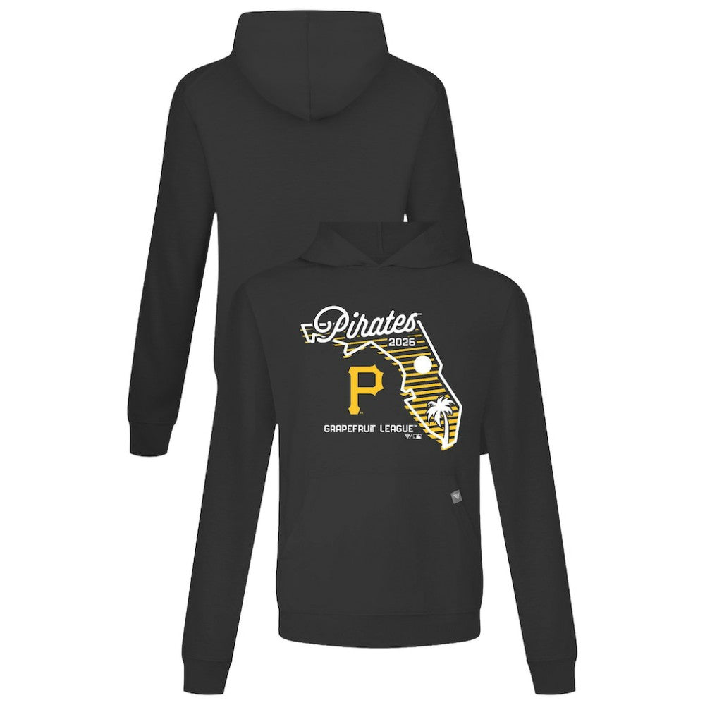 Pittsburgh Pirates Levelwear Sunrise Relay Hoodie - Black Hoodies