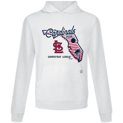 St. Louis Cardinals Levelwear Sunrise Relay Hoodie - White Hoodies