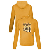 San Diego Padres Levelwear Sunrise Relay Hoodie - Gold Hoodies