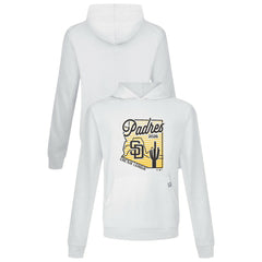 San Diego Padres Levelwear Sunrise Relay Hoodie - White Hoodies