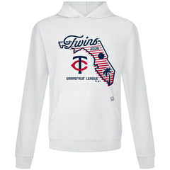Minnesota Twins Levelwear Sunrise Relay Hoodie - White Hoodies
