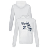 New York Yankees Levelwear Sunrise Relay Hoodie - White Hoodies
