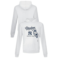 New York Yankees Levelwear Sunrise Relay Hoodie - White Hoodies
