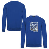 Kansas City Royals Levelwear Zane Sunrise Sweatshirt - Royal Sweatshirts